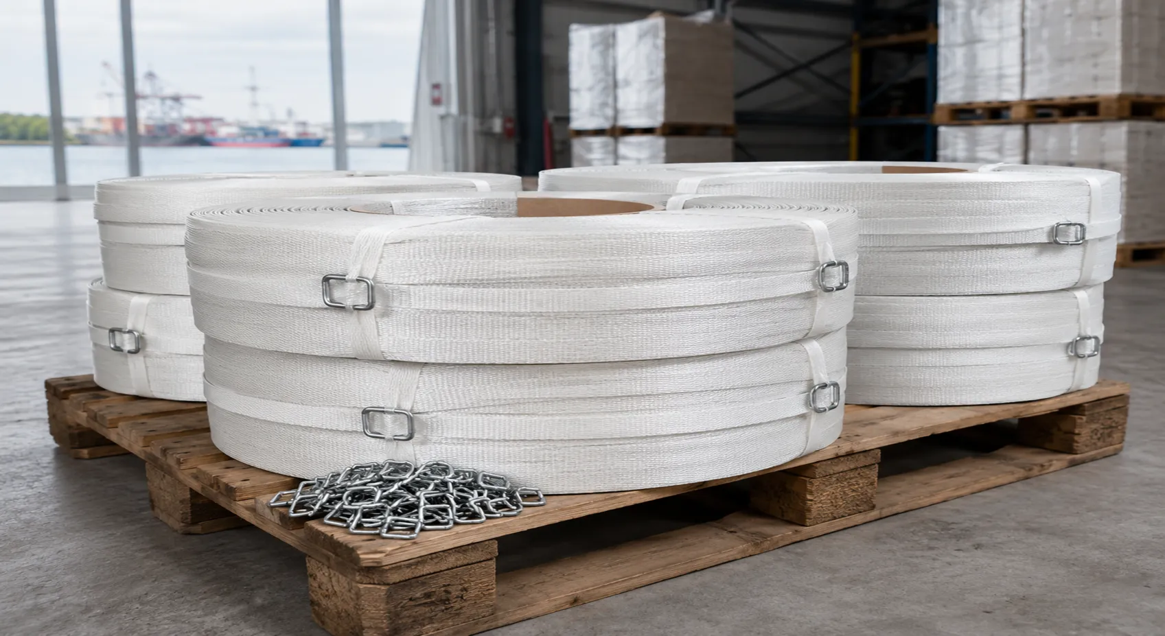 Composite Cord Strap Exporter Latvia — Greenstrix Industrial Packaging